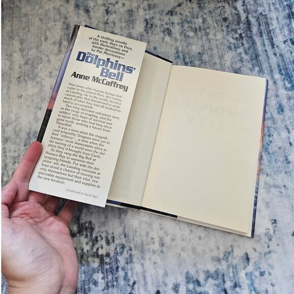 The Dolphin's Bell by Anne McCaffrey ~ 1993 Vintage 1st Edition Hardcover - Picture 14 of 14